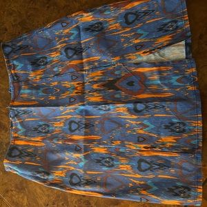 Solemio fitted skirt